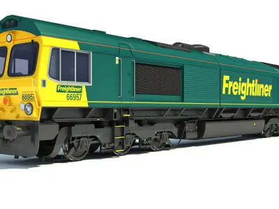 British Rail Class 66 3D model