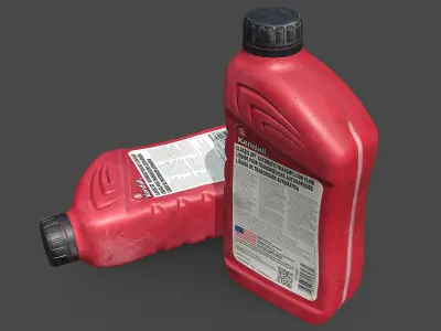 Transmission Fluid Bottle 3D model