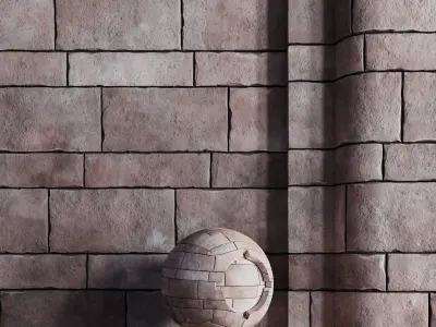 H155 Brick - PBR - 4K - Seamless - SBSAR Texture