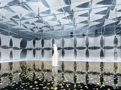 Modern Pavilion Exhibition Space 3D model