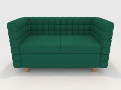 Sofa 2 Seater 8 3D model