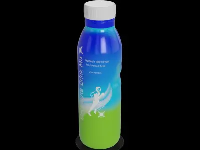Food for sport Electrolyte Drink Mix 3D model