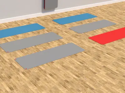 Yoga Mat 3D model