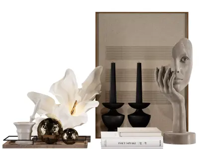 Decorative set 0037 3D model