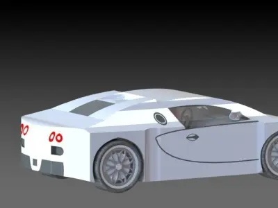 Bugatti Veyron 3D model