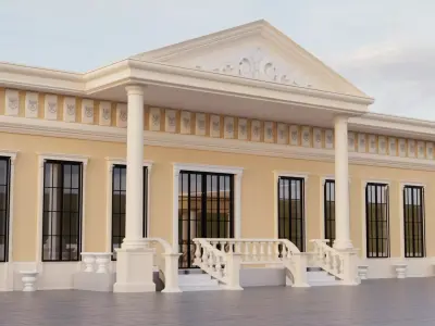 NEOCLASSICAL FACADE 3D model