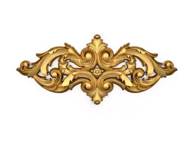 carved classic decorative ornament cnc 3d printing stl 42 3D model