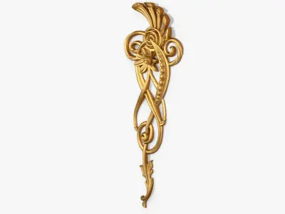 Classic decor ornament 109 3D model