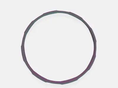 Hula hoop 3D print model