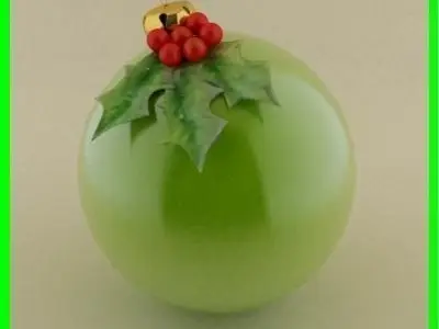 Christmas Balls Collection 3D model