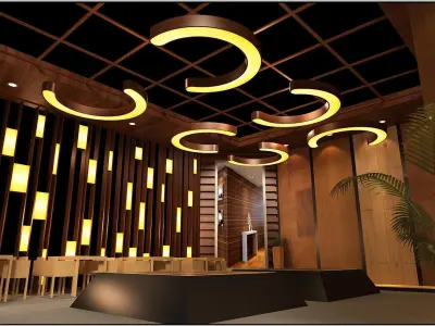 Exhibition - Area - 25X9-3DMAX2009-07 3D model
