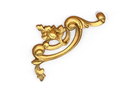 Classic decor ornament 189 3D model