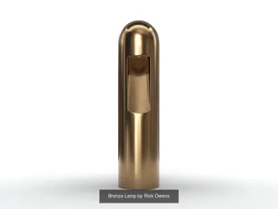 Rick Owens Two Lamps  3D Model Collection