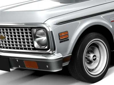 Chevrolet C10 Cheyenne 1972 3D model