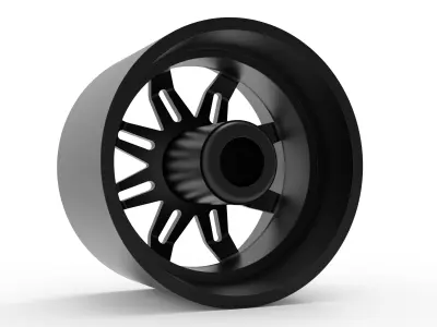 fuel off road LETHAL wheel 3d print model 3D print model