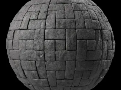 Stone Wall Materials 48- Sbsar Pbr 4k Seamless Texture