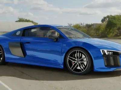 Audi R8 V10 Plus 3D model