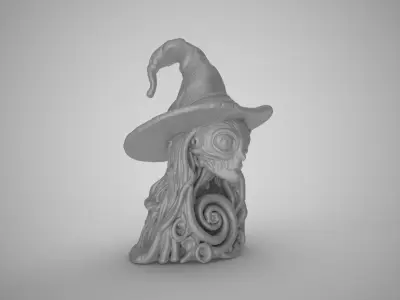 Tree Witch 3D print model