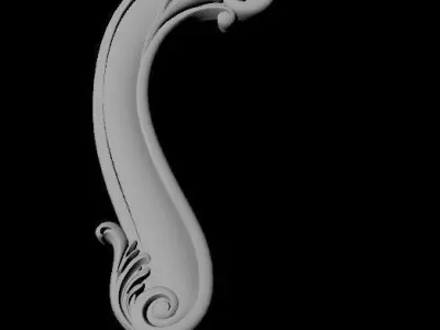 headboard and footboard 3D model purchase