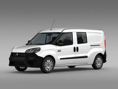 Pro Master Ram City Wagon 2017 3D model