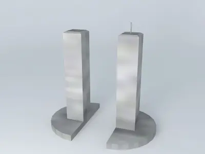 ioliol world trade center towers Free 3D model