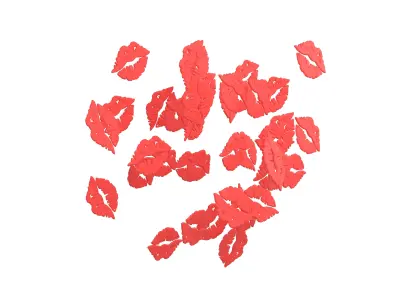 Many Kisses Mark v1 001 3D model