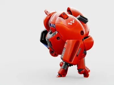 BATTLE DROID ECHO-MAX Rigged for Unreal Engine - Unity - MIXAMO 3D model