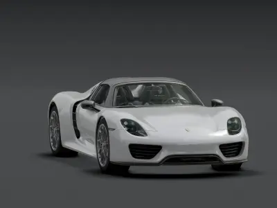 Porsche 918 - Spyder 3D model