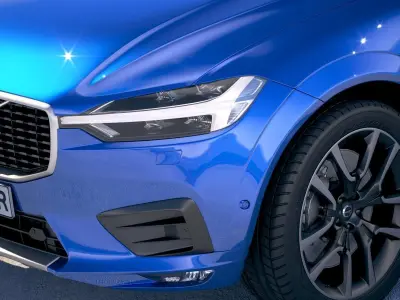 Volvo XC60 R-Design 2018 3D model