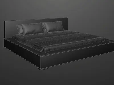 Modern Bed 3D model