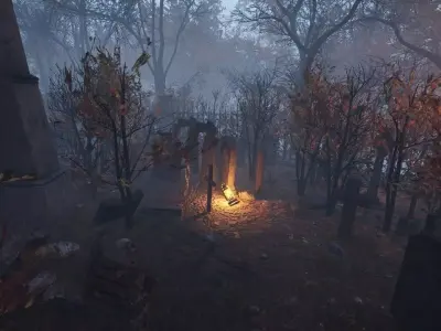 Abandoned Chapel 3D model