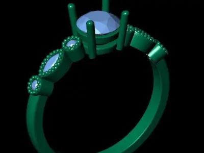 Ring iz61 3D print model