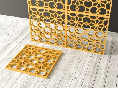 Decorative Panel 11 3D model