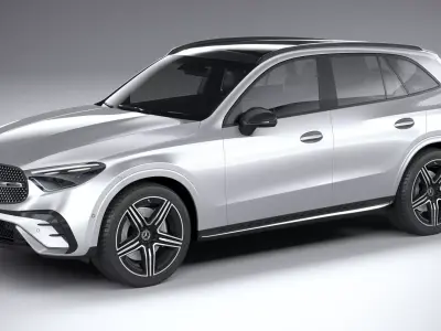 Mercedes-Benz GLC AMG 2023 3D model