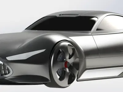 mercedes benz amg vision gran turismo 2013 3D print model