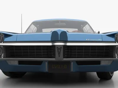 Pontiac Bonneville 67 3D model