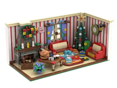 TwindBricks3D - Cozy Christmas Vibes 3D print model