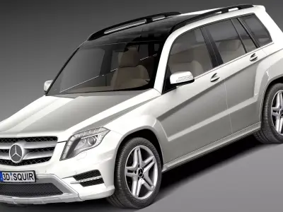 Mercedes-Benz GLK 2013 3D model
