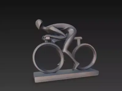 The Biker 3D print model
