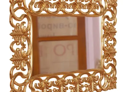 Mirror Italian Baroque big 3D model