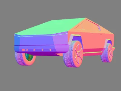TESLA CYBERTRUCK 3D model
