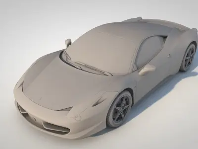 Ferrari 458 Italia 3D model