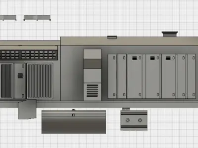 Scale Down Model of WDP4 3D print model