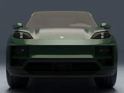 Porsche Macan 2025 3D model