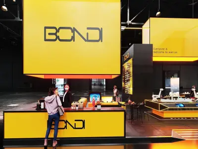 Exhibit design pavilion 3D model Low-poly 3D model Low-poly 3D model