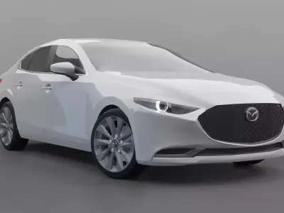Mazda 3 Sedan 2019 3D model
