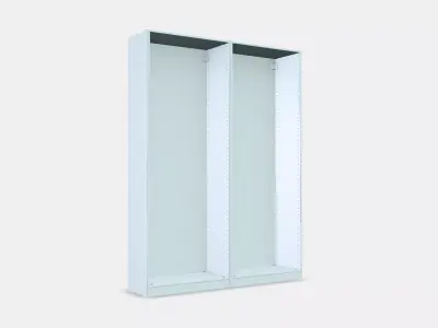 PAX 2 wardrobe frames 11 Low-poly 3D model