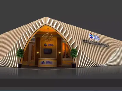 Exhibition - Area - 24X15-3DMAX2012-03 3D model