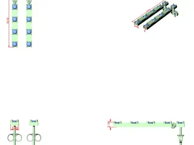 Diamond Drops  3D print model