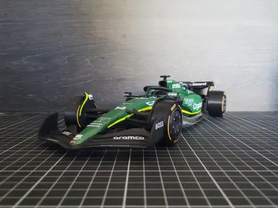 ASTON MARTIN AMR23 2O23 F1 CAR 3D print model